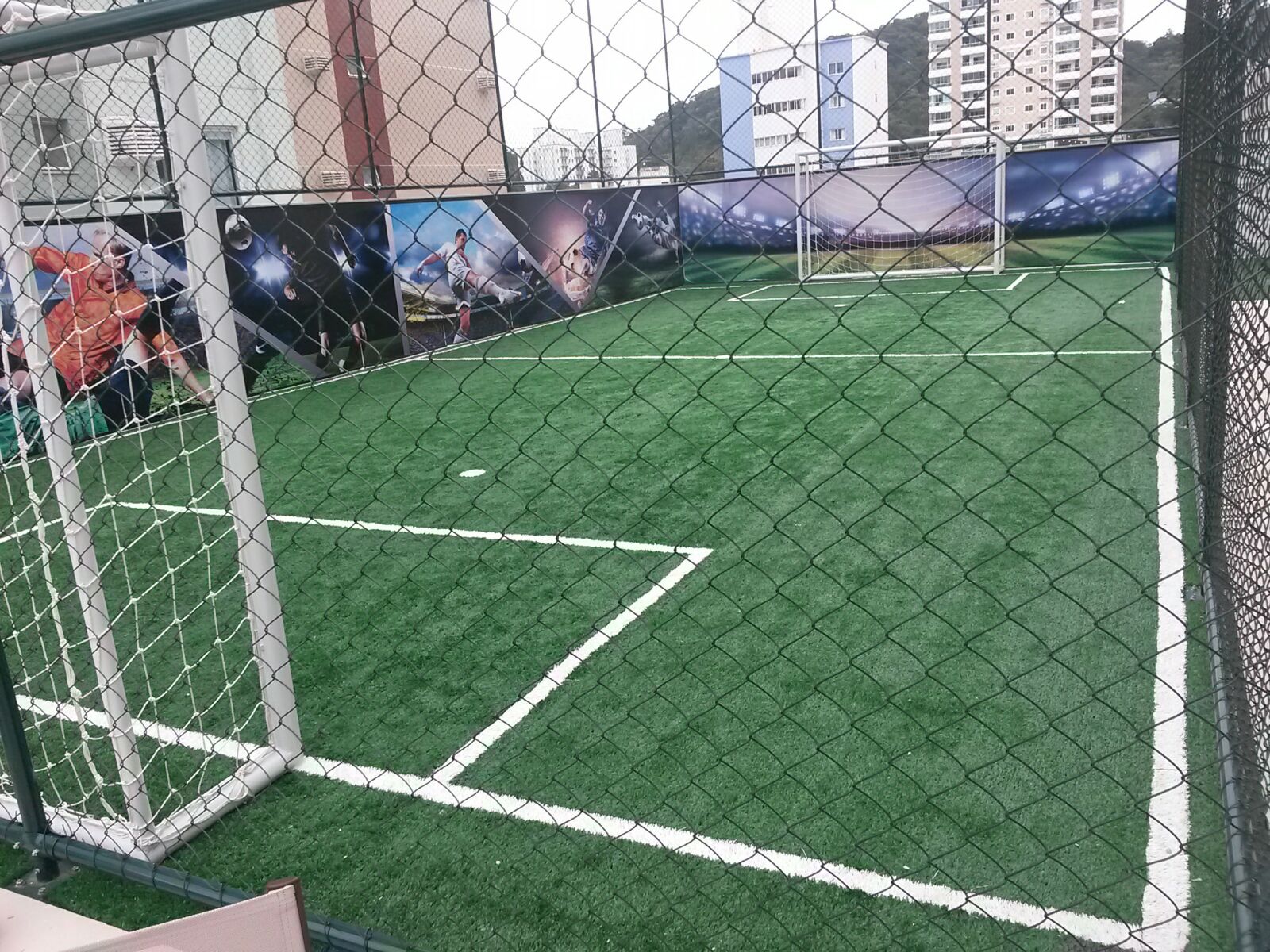 Quadrinha de grama sintética - Balneário Camboriú / Santa Catarina